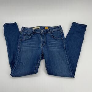 PILCRO by Anthro Jeans Mid Rise Stretchy Skinny Womens Size 28